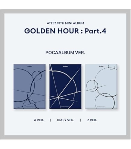 A'TEEZ GOLDEN HOUR : Part.3 POCA Version with Tracking Sealed ATZ
